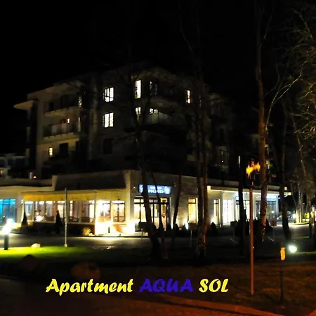 Aqua Sol Polanki Park Schwimmbad, Parkplatz, Sonnige Tarasse Apartment Kolberg