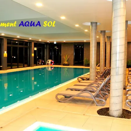 Kolobrzeg, Aqua Sol Polanki Park, 300 M, Schwimmbad, Fitness, Parkplatz, Terasse *