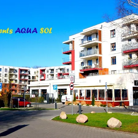 Aqua Sol Polanki Park Schwimmbad, Parkplatz, Sonnige Tarasse Kolberg