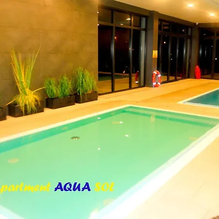Kolobrzeg, Aqua Sol Polanki Park, 300 M, Schwimmbad, Fitness, Parkplatz, Terasse Apartman Kołobrzeg