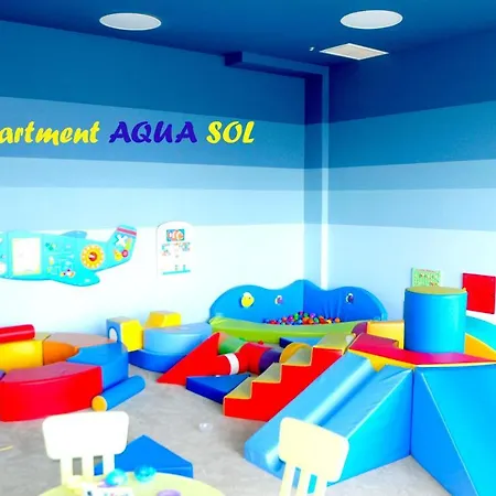 Kolobrzeg, Aqua Sol Polanki Park, 300 M, Schwimmbad, Fitness, Parkplatz, Terasse Apartman