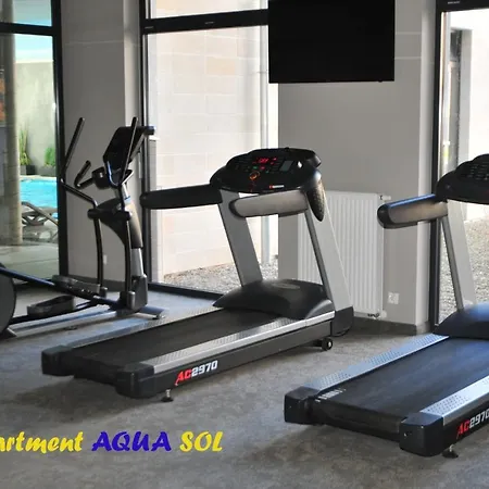 Kolobrzeg, Aqua Sol Polanki Park, 300 M, Schwimmbad, Fitness, Parkplatz, Terasse